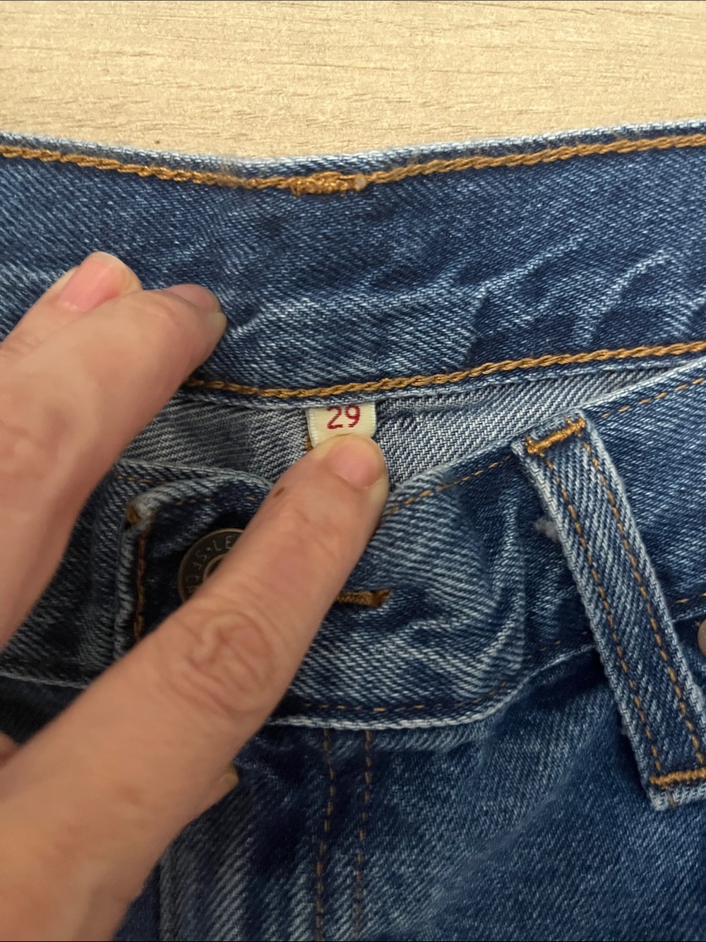 Levi's  Denim Shorts - Picture 3 of 9